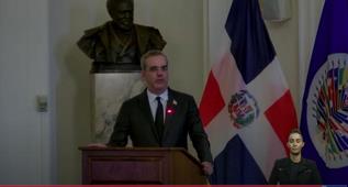 En vivo: Luis Abinader ofrece rueda de prensa sobre intervención en OEA