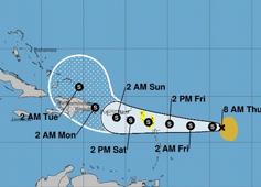 Tormenta tropical Fiona podría sentirse en República Dominicana desde el domingo