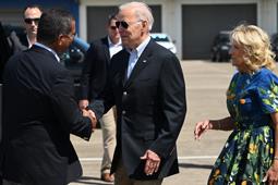 Biden llega a Puerto Rico para evaluar daños causados por el huracán Fiona