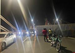 Restablecen tránsito en el puente Juan Bosch tras accidente de patana